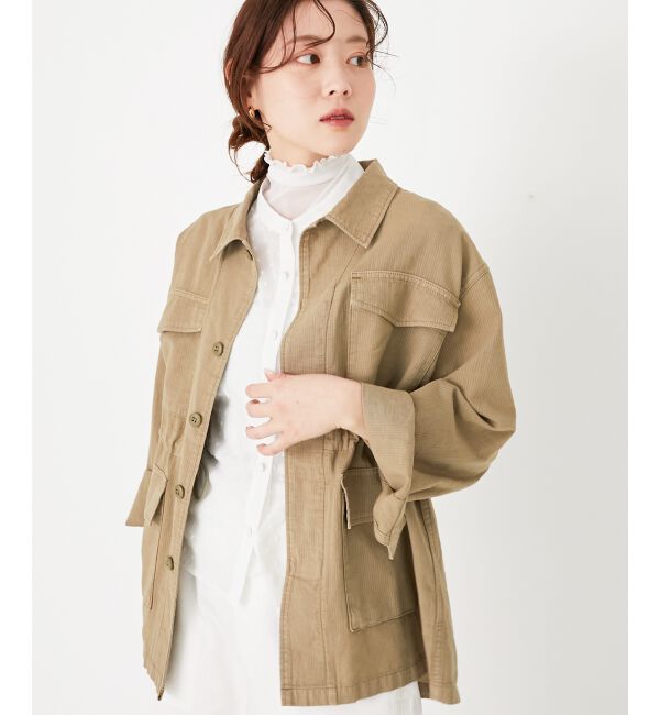  「ミリタリーハーフジャケット」|その他|