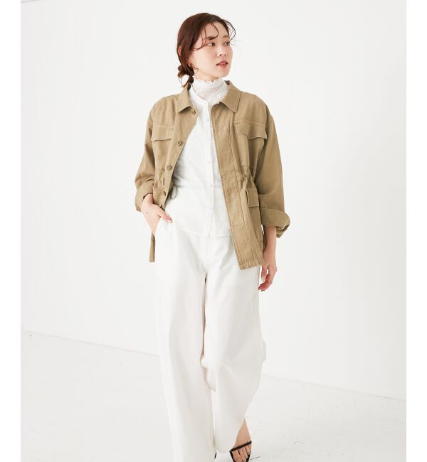  「ミリタリーハーフジャケット」|その他|