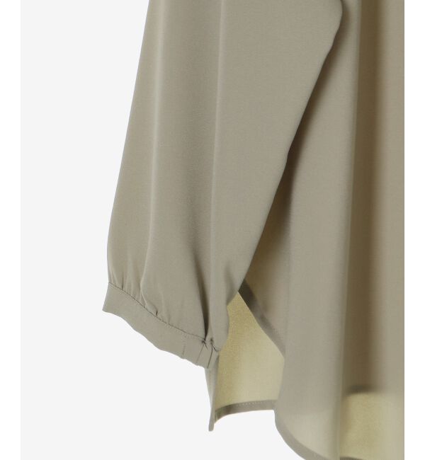  「2WAYジョーゼットギャザースリーブブラウス」|シャツ・ブラウス|