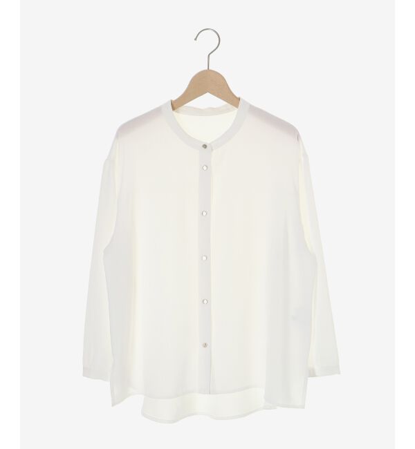  「2WAYジョーゼットギャザースリーブブラウス」|シャツ・ブラウス|