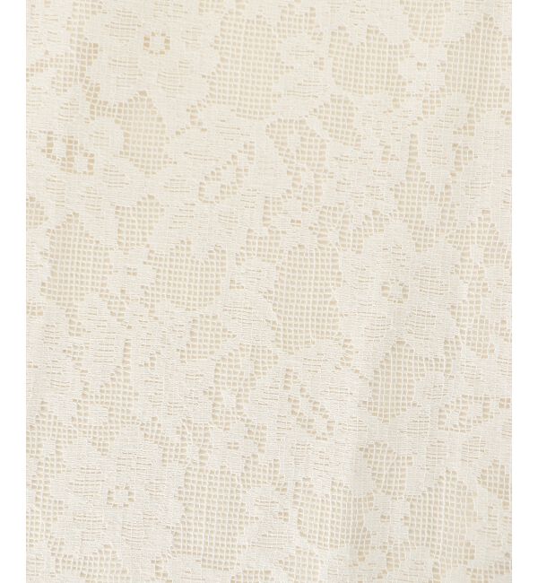  「フラワーメッシュレースワイドパンツ」|その他|