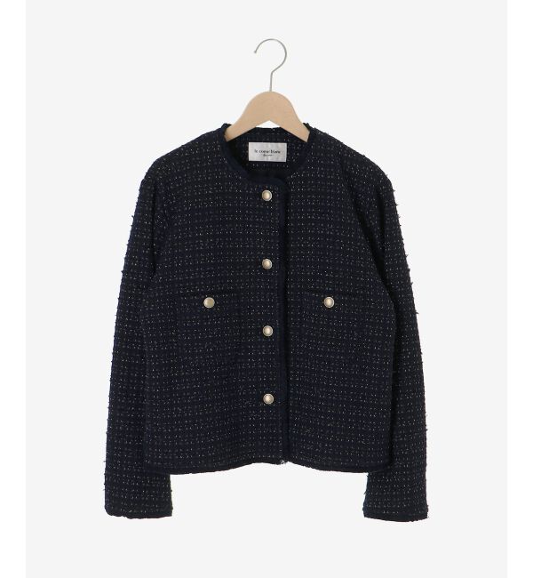  「ツィードノーカラージャケット」|その他|