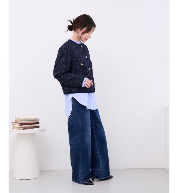  「ツィードノーカラージャケット」|その他|