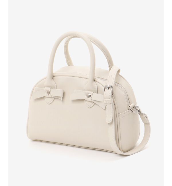 MAJESTICLEGON「ハートリボンミニボストン」|ボストンバッグ|