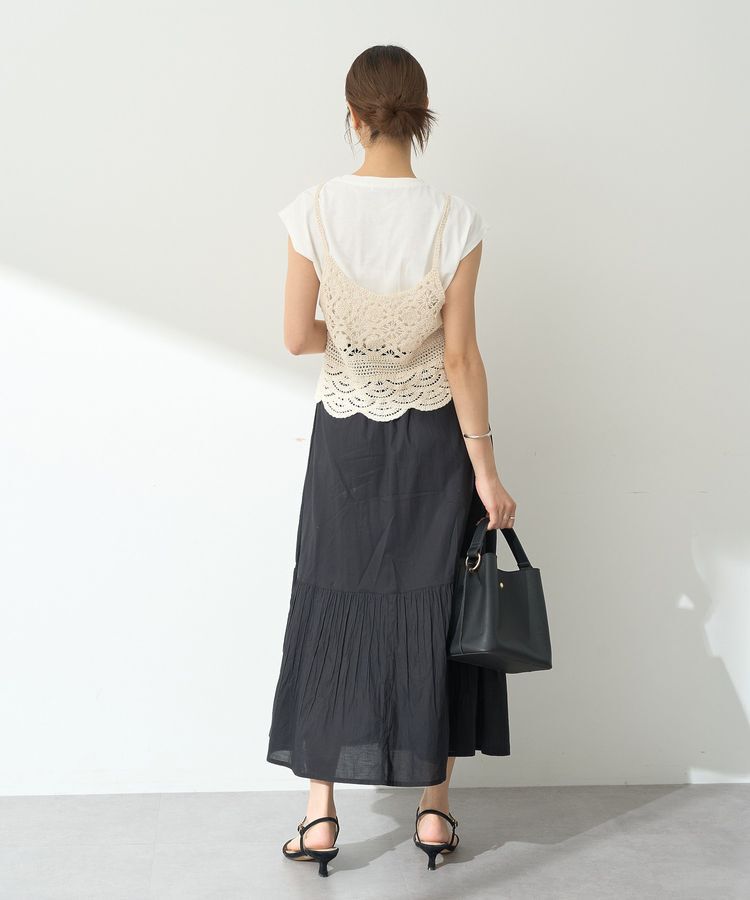 earth music&ecology「クリンクルスカート」|フレア|