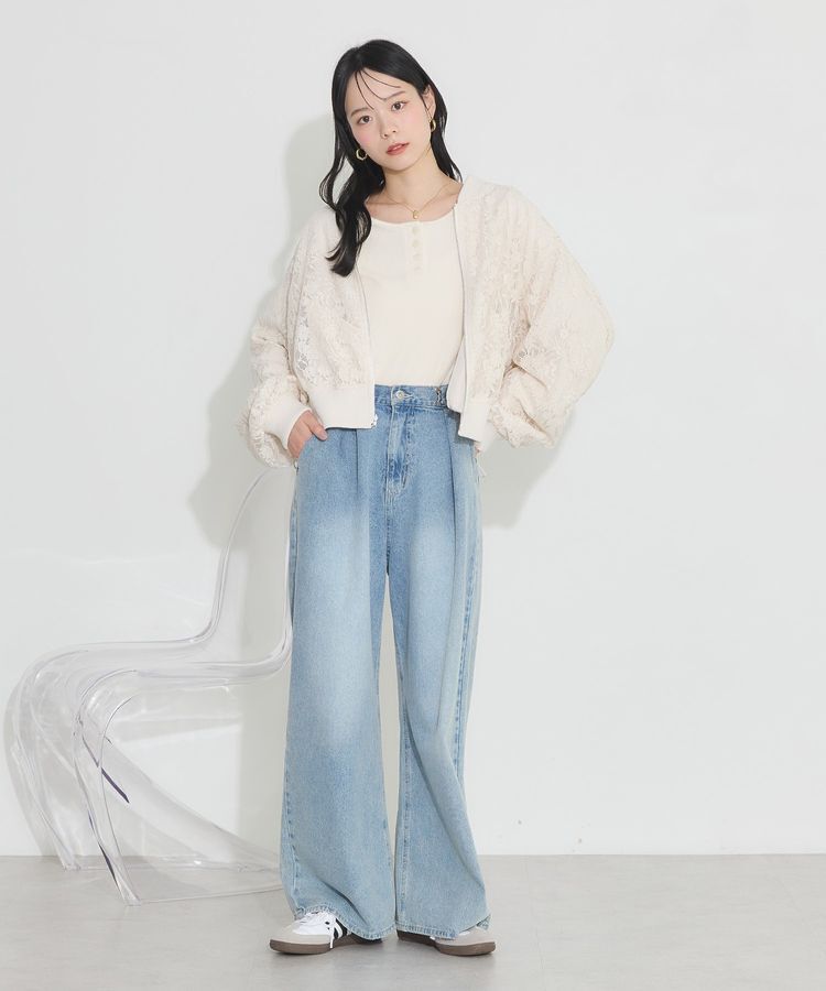 earth music&ecology「リバーシブルMA-1」|ブルゾン・スタジャン|