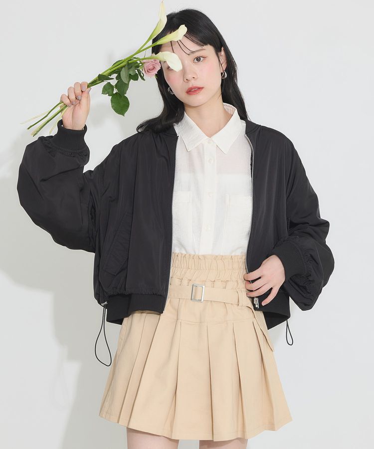 earth music&ecology「リバーシブルMA-1」|ブルゾン・スタジャン|