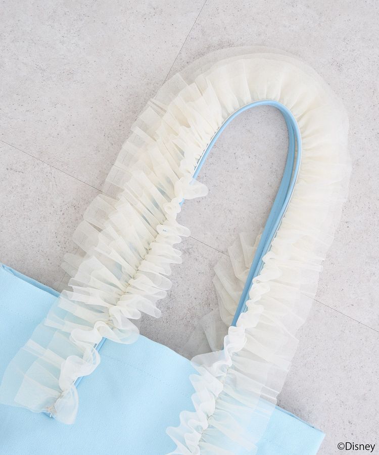 earth music&ecology「シンデレラ/チュールフリルトートバッグ」|トートバッグ|