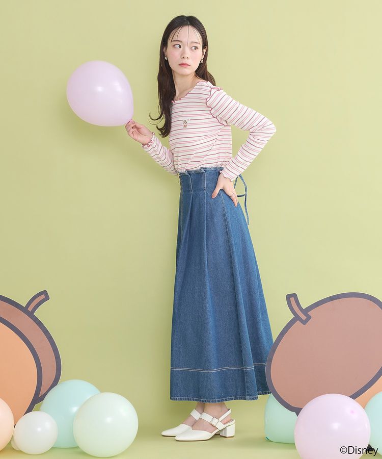 earth music&ecology「チップ&デール/ボーダーメロープルオーバー」|Tシャツ・カットソー|