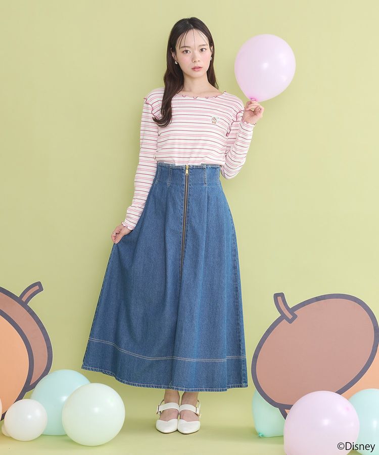 earth music&ecology「チップ&デール/ボーダーメロープルオーバー」|Tシャツ・カットソー|