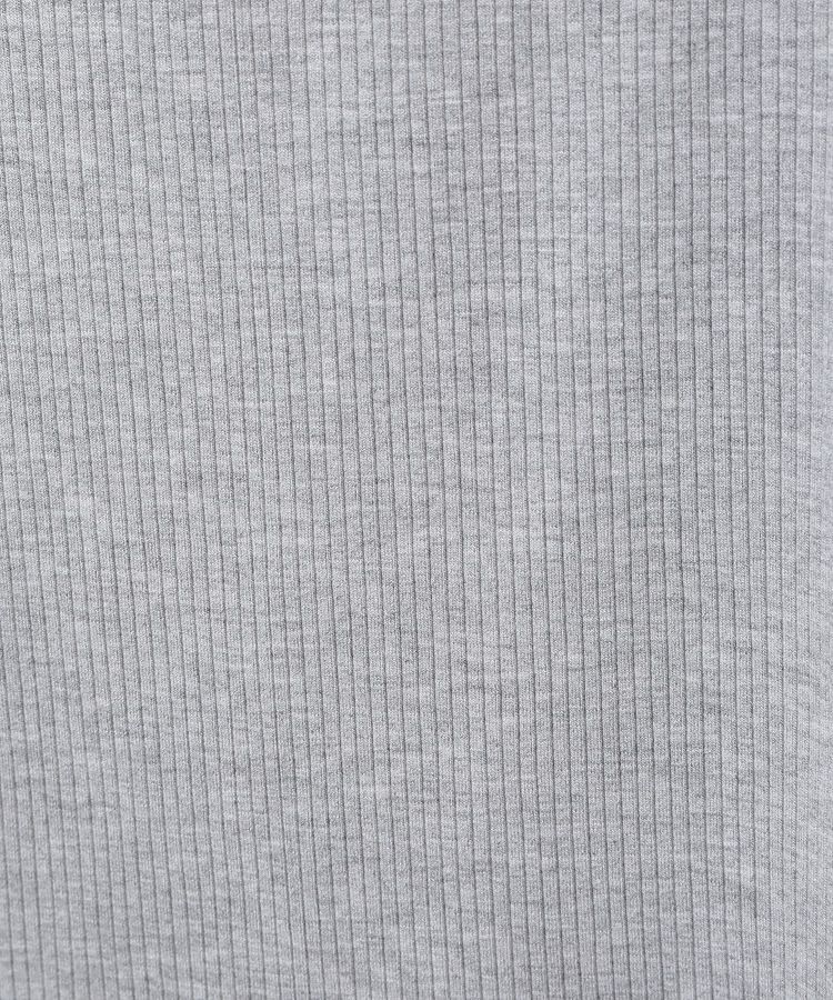 earth music&ecology「レースレイヤードリブプルオーバー」|Tシャツ・カットソー|