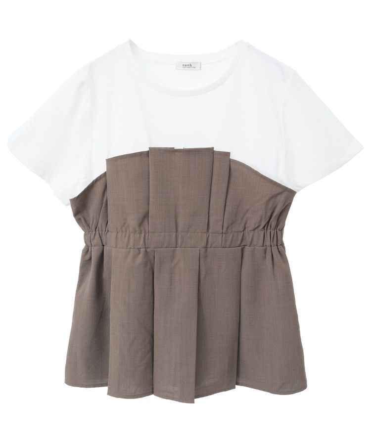 earth music&ecology「ビスチェドッキングプルオーバー」|Tシャツ・カットソー|