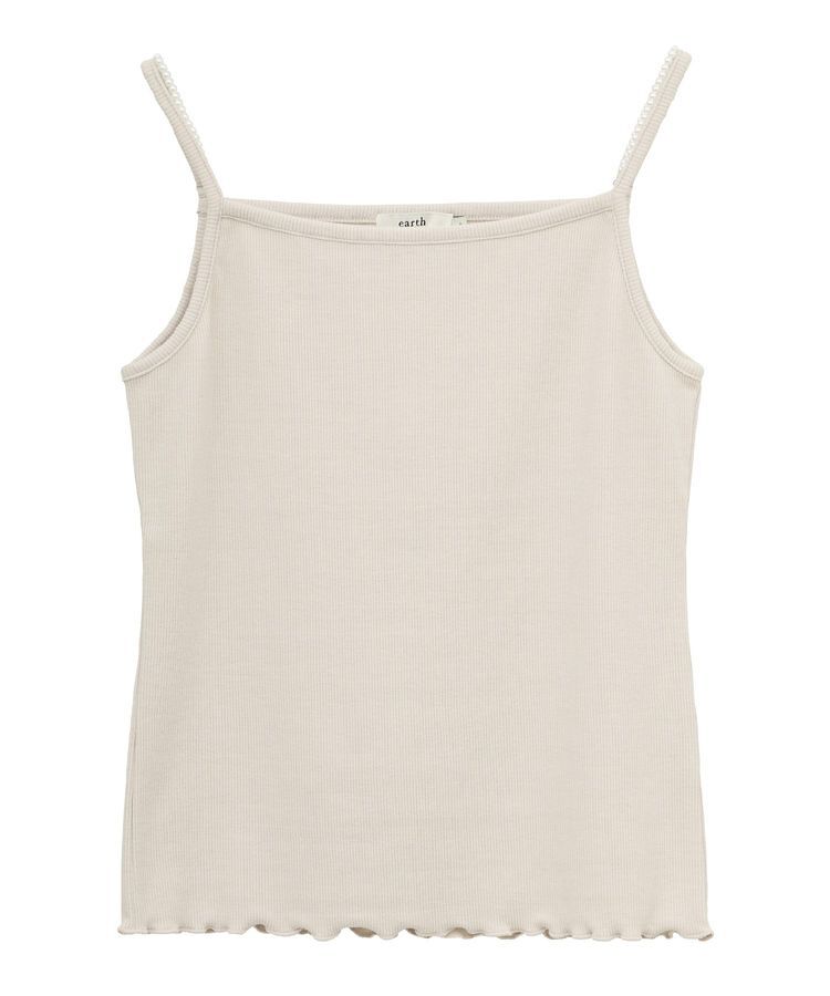 earth music&ecology「パールストラップキャミソール」|キャミソール|