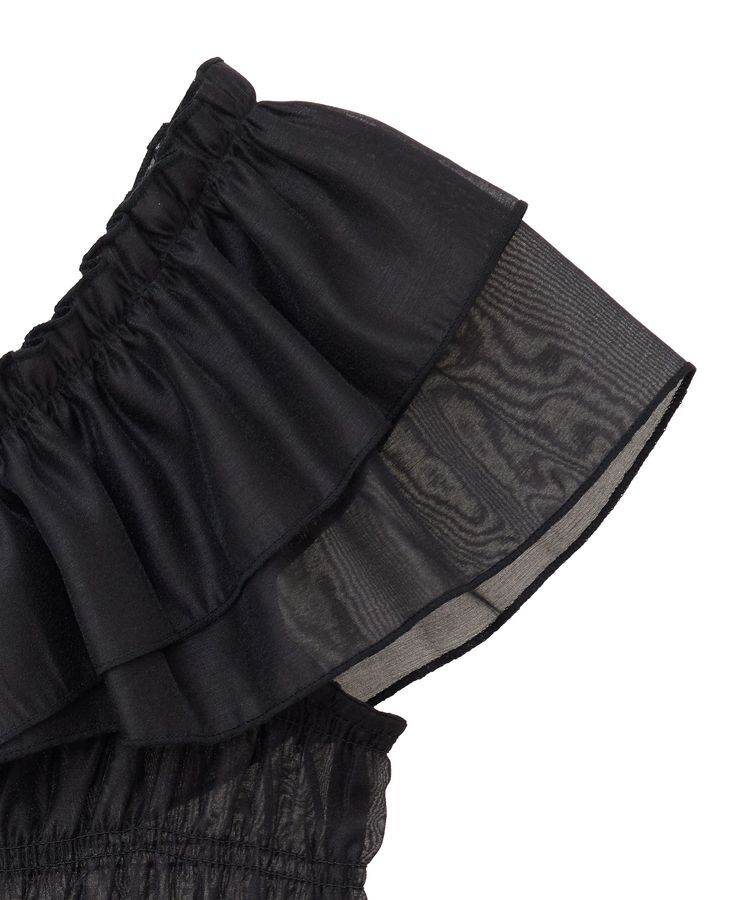 earth music&ecology「ダブルフリルノースリブラウス」|シャツ・ブラウス|