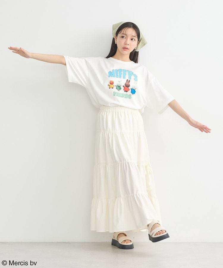 earth music&ecology「miffy/earth ミッフィーフレンズアニメーションT」|Tシャツ・カットソー|