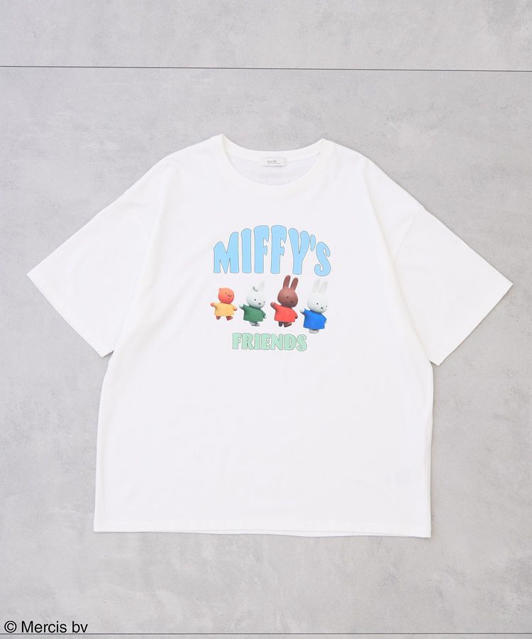 earth music&ecology「miffy/earth ミッフィーフレンズアニメーションT」|Tシャツ・カットソー|