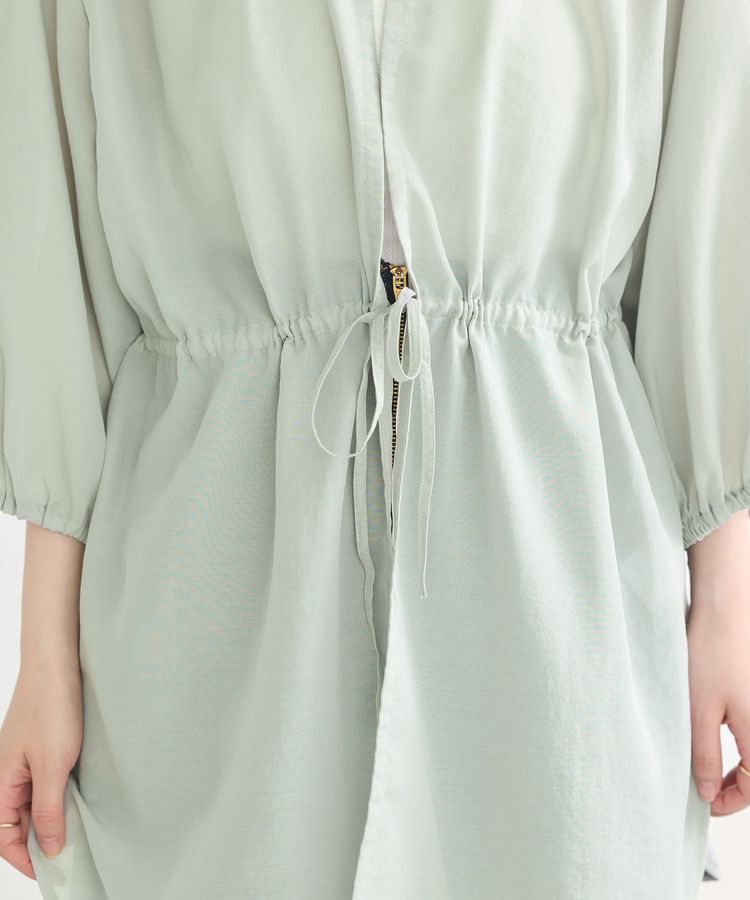 earth music&ecology「ふんわりスリーブドロストシャツ」|シャツ・ブラウス|