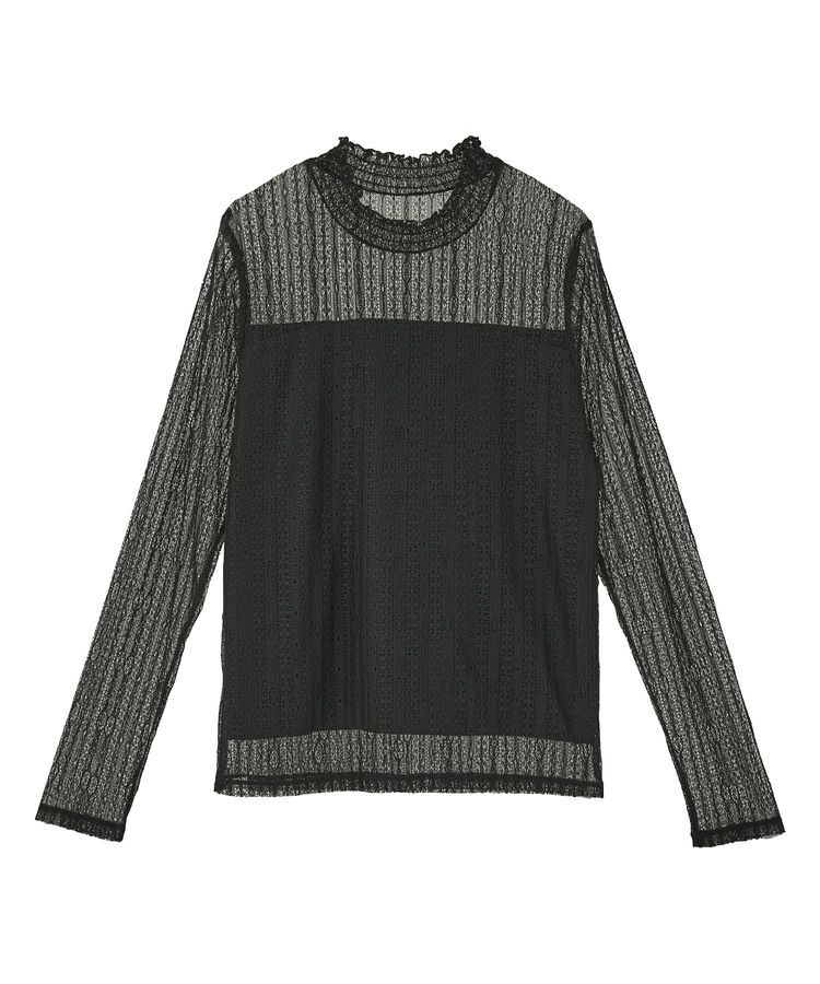 earth music&ecology「レースドッキングプルオーバー」|Tシャツ・カットソー|