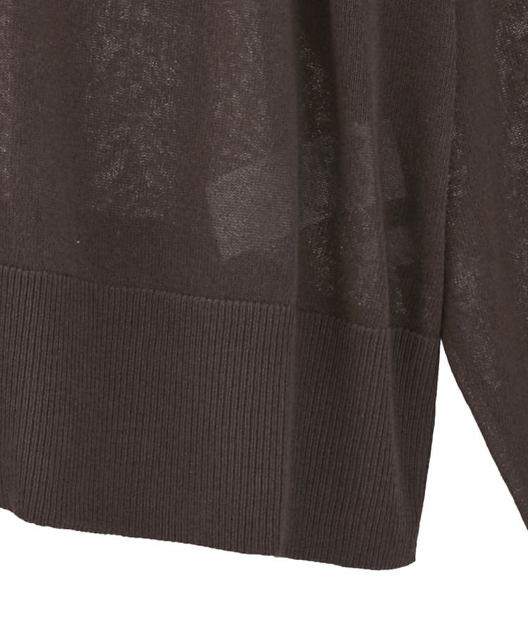 earth music&ecology「キーネックシアーカーディガン」|カーディガン|