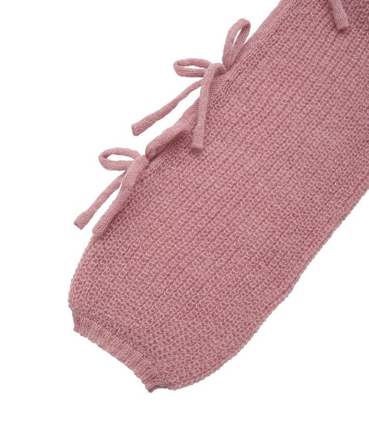 earth music&ecology「サイドリボン透かしニットプルオーバー」|ニット・セーター|