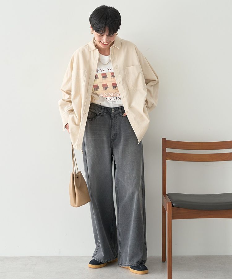 AMERICAN HOLIC「Wポケットコーデュロイシャツ」|シャツ・ブラウス|