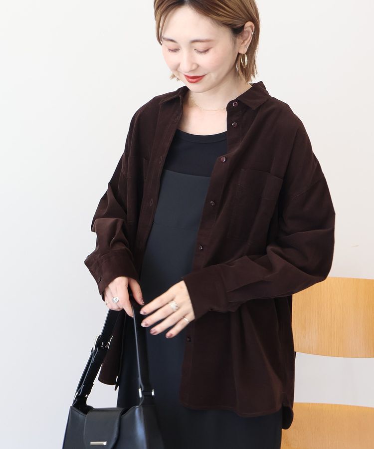 AMERICAN HOLIC「Wポケットコーデュロイシャツ」|シャツ・ブラウス|