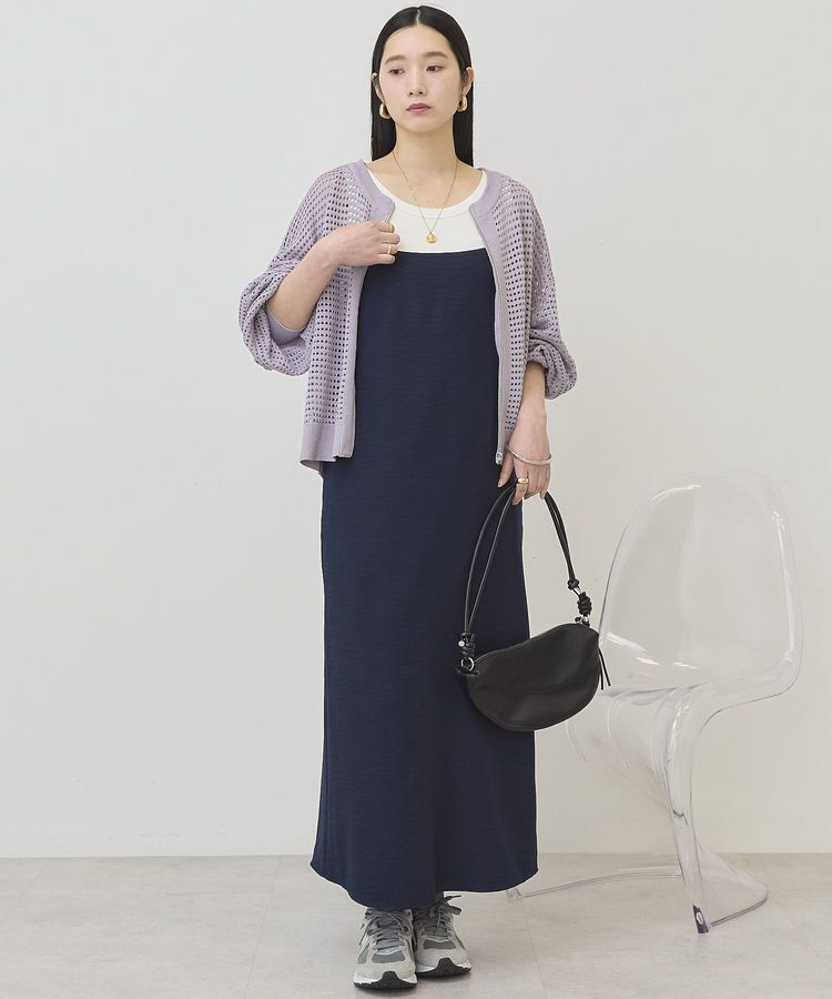 AMERICAN HOLIC「リネンライクIラインキャミワンピース」|ワンピース|