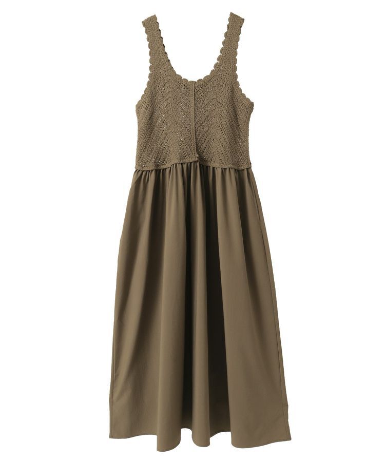 Green Parks「・SUGAR SPOON クロシェキリカエワンピース」|ワンピース|