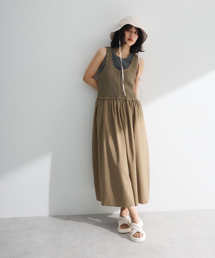 Green Parks「・SUGAR SPOON クロシェキリカエワンピース」|ワンピース|