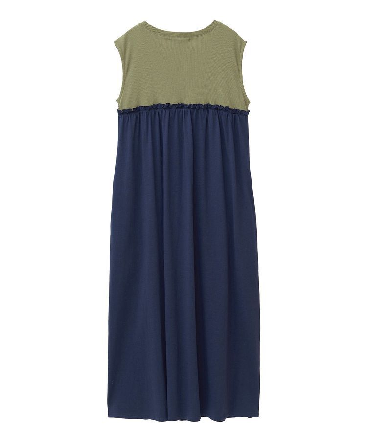 Green Parks「・SUGAR SPOON ギャザーノースリーブワンピ」|ワンピース|