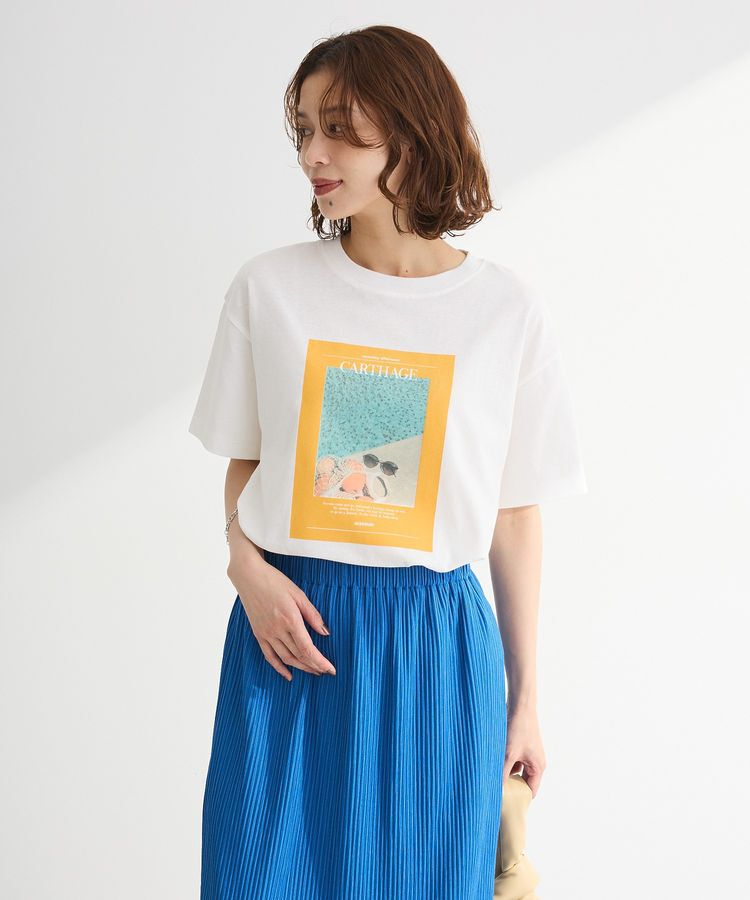 Green Parks「フォトボックスTシャツ」|Tシャツ・カットソー|Yellow