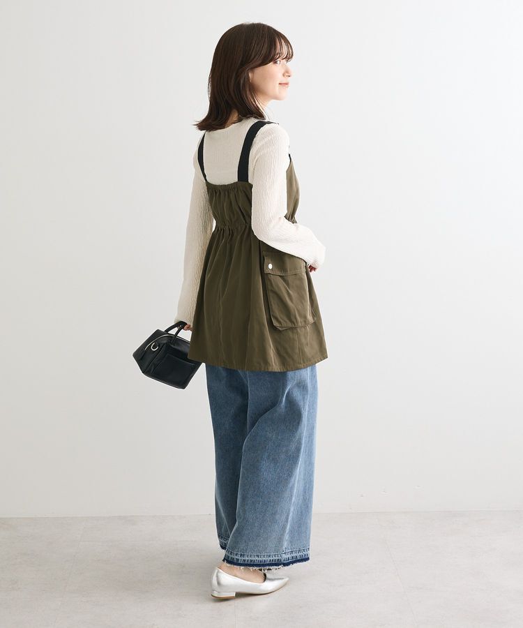 Green Parks「・SUGAR SPOON ミリタリーキャミチュニック」|ベスト・ジレ|
