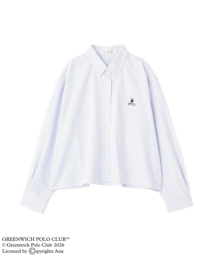 Green Parks「GREENWICH POLO CLUB(TM)クロップドシャツ」|シャツ・ブラウス|
