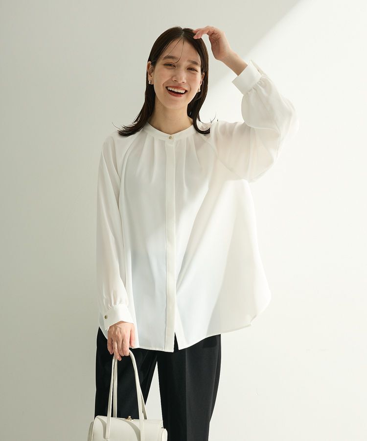 Green Parks「O.2wayボウタイブラウス」|シャツ・ブラウス|