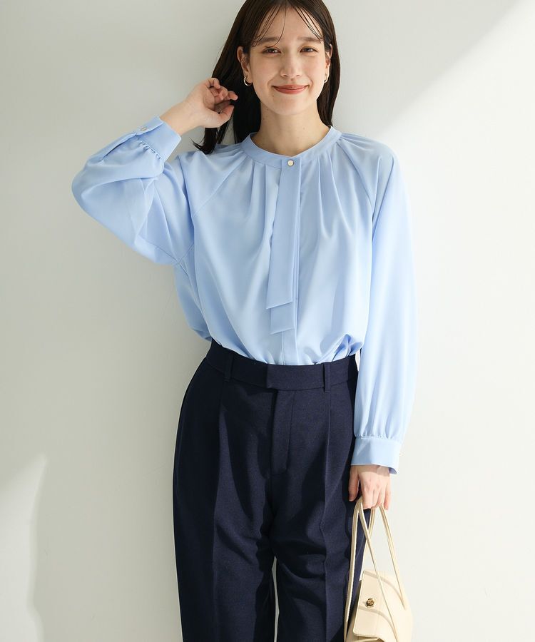 Green Parks「O.2wayボウタイブラウス」|シャツ・ブラウス|