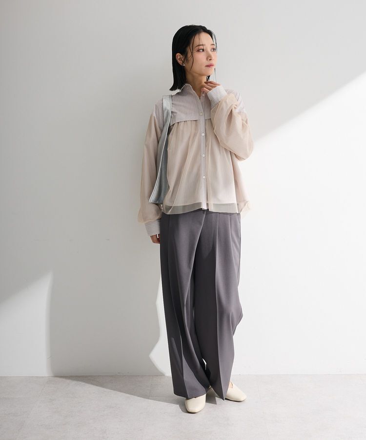 Green Parks「イージーケアチュールドッキングシャツ」|シャツ・ブラウス|