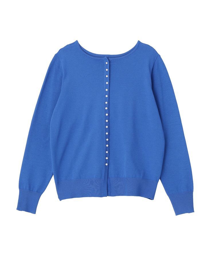 Green Parks「パール調ボタン付き2WAYニットプルオーバー」|ニット・セーター|