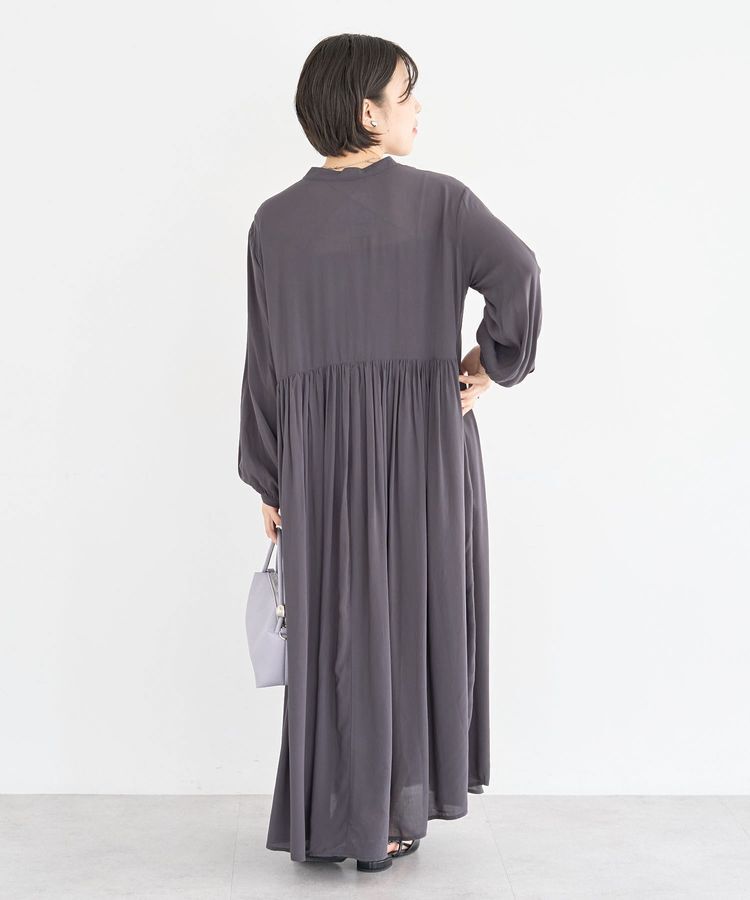 Green Parks「スキッパーギャザーワンピース」|ワンピース|