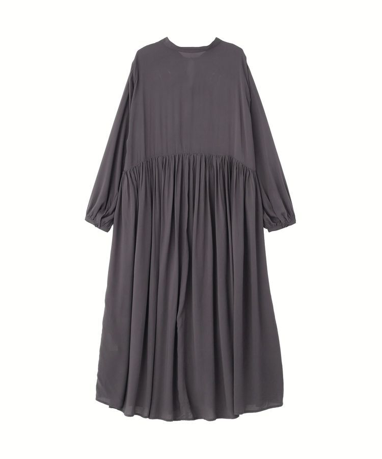 Green Parks「スキッパーギャザーワンピース」|ワンピース|