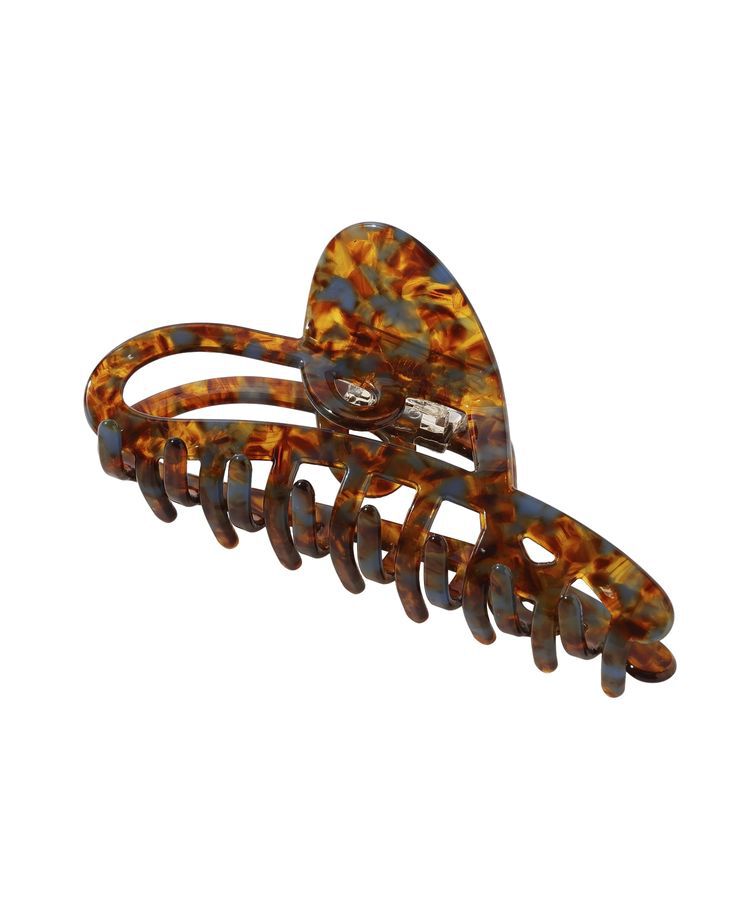 Green Parks「ベッコウ風ニュアンスバンスクリップ」|その他|Brown