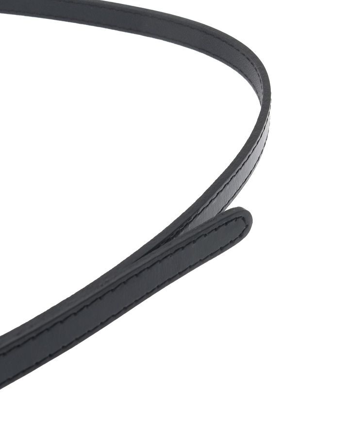 YECCA VECCA「ゴールドバックル細ベルト」|ベルト|