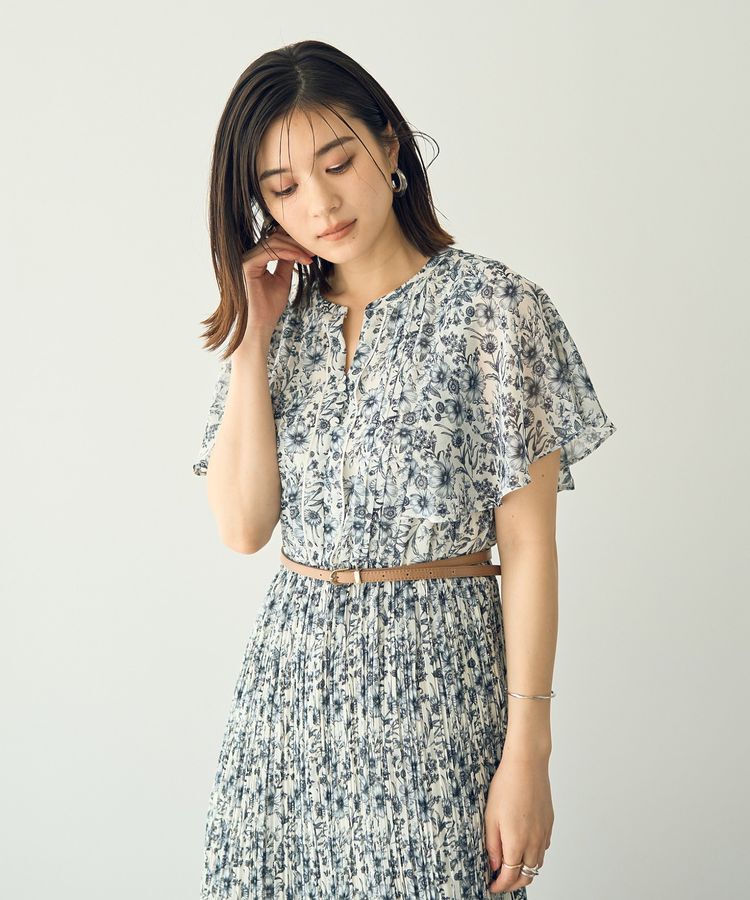 YECCA VECCA「ゴールドバックル細ベルト」|ベルト|