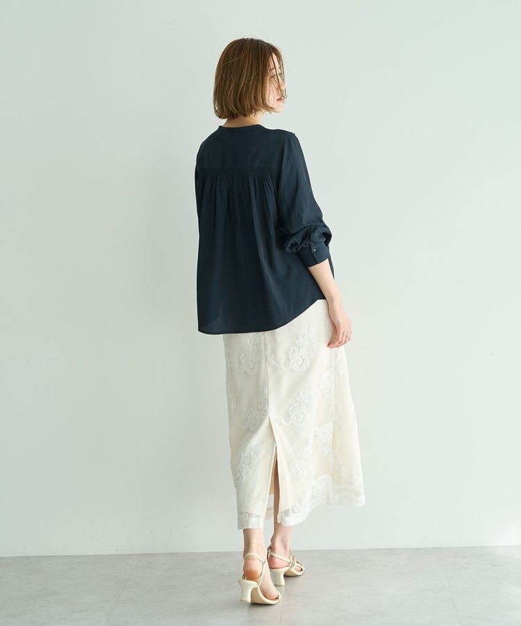 YECCA VECCA「ギャザーブラウス」|シャツ・ブラウス|