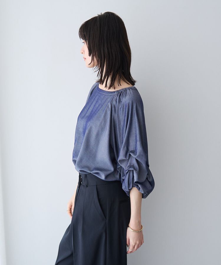 YECCA VECCA「ホイップスリーブブラウス」|シャツ・ブラウス|