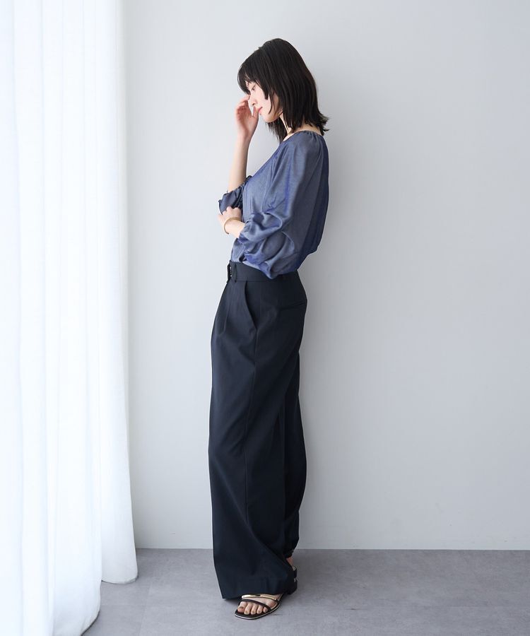 YECCA VECCA「ホイップスリーブブラウス」|シャツ・ブラウス|