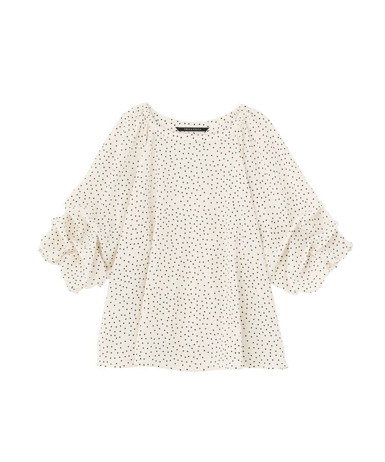 YECCA VECCA「ホイップスリーブブラウス」|シャツ・ブラウス|