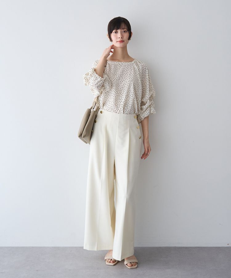 YECCA VECCA「ホイップスリーブブラウス」|シャツ・ブラウス|