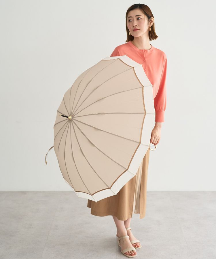 YECCA VECCA「【Wpc.】16本骨切り継ぎライン」|傘|