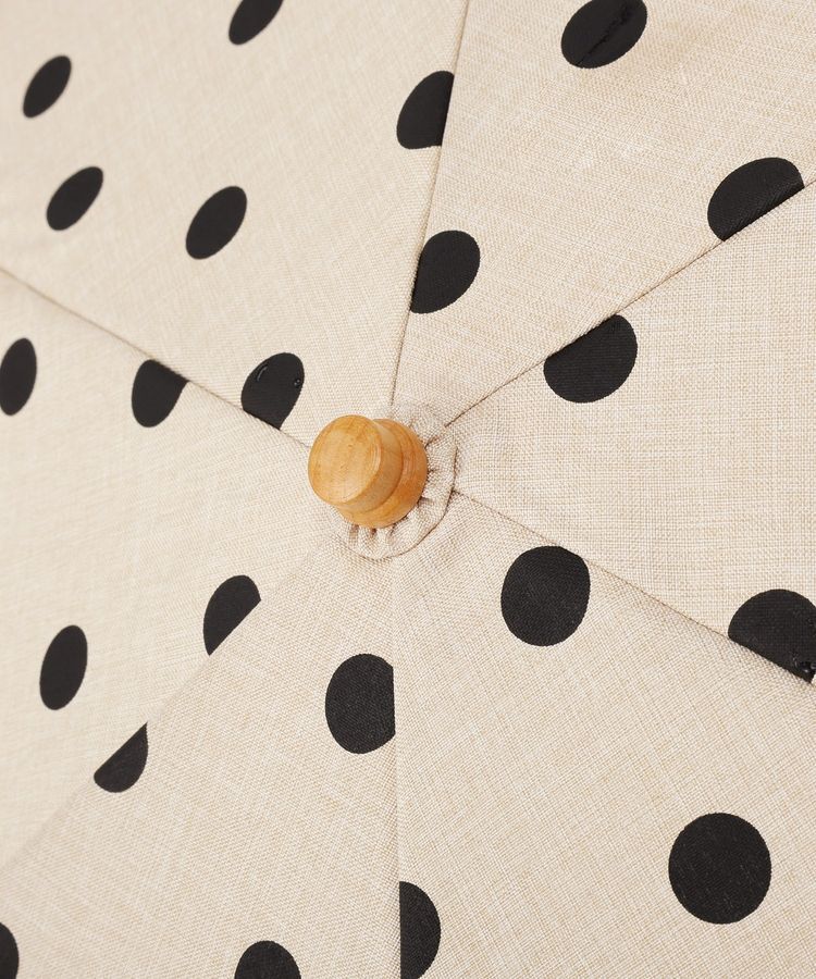 YECCA VECCA「【because】ドットトートバッグミニ」|傘|