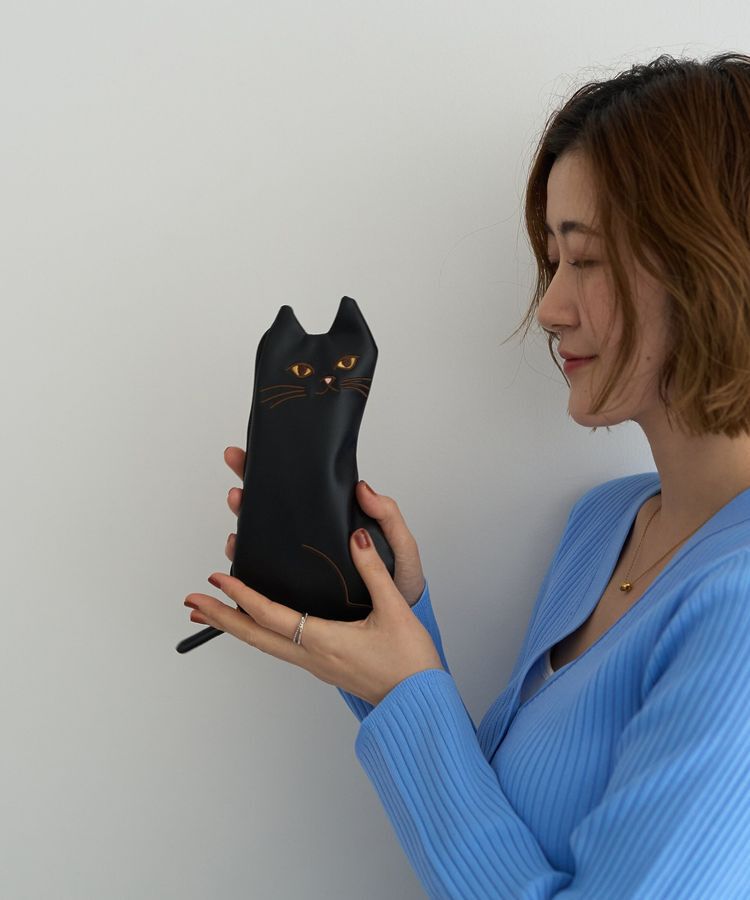 YECCA VECCA「【because】PUお出かけキャットミニ」|傘|